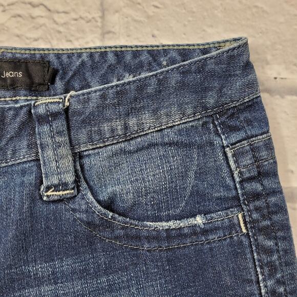 Calvin Klein Distressed Lean Bootcut Jeans size 4 - Picture 11 of 16